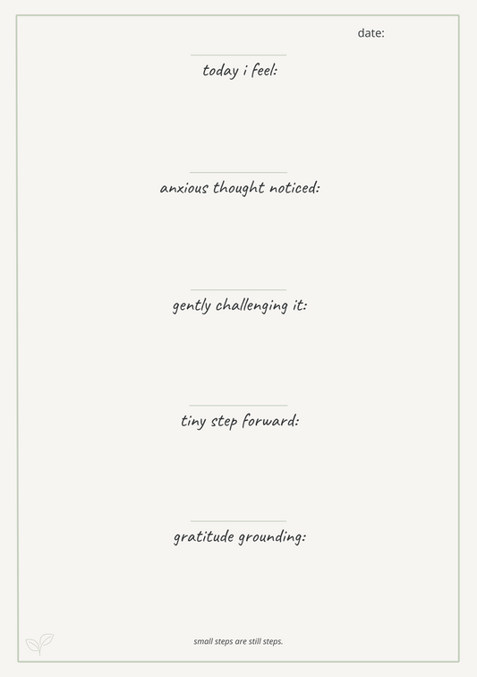 PRE-ORDER Unwinding the Anxious Mind — A Guided Journal by Tikvahra