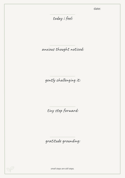 PRE-ORDER Unwinding the Anxious Mind — A Guided Journal by Tikvahra